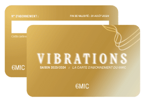Carte Vibration des abonnés au 6MIC