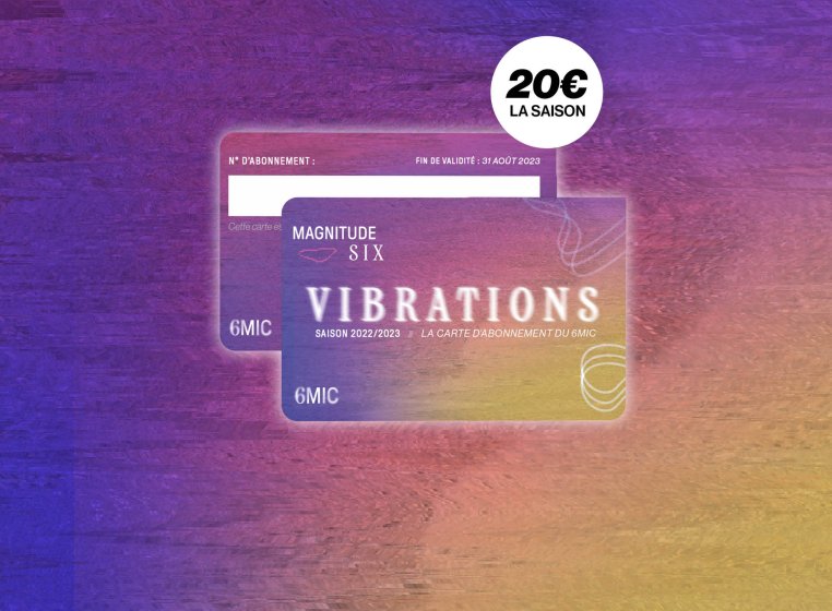 Page accueil Carte Vibrations