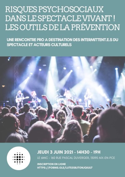 affiche rencontre pro risques psychosociaux